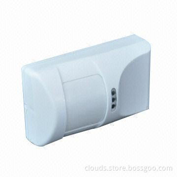 PIR Monitor Detector, 433/868MHz Emitting Frequency, Alarm System Wireless Accessory
